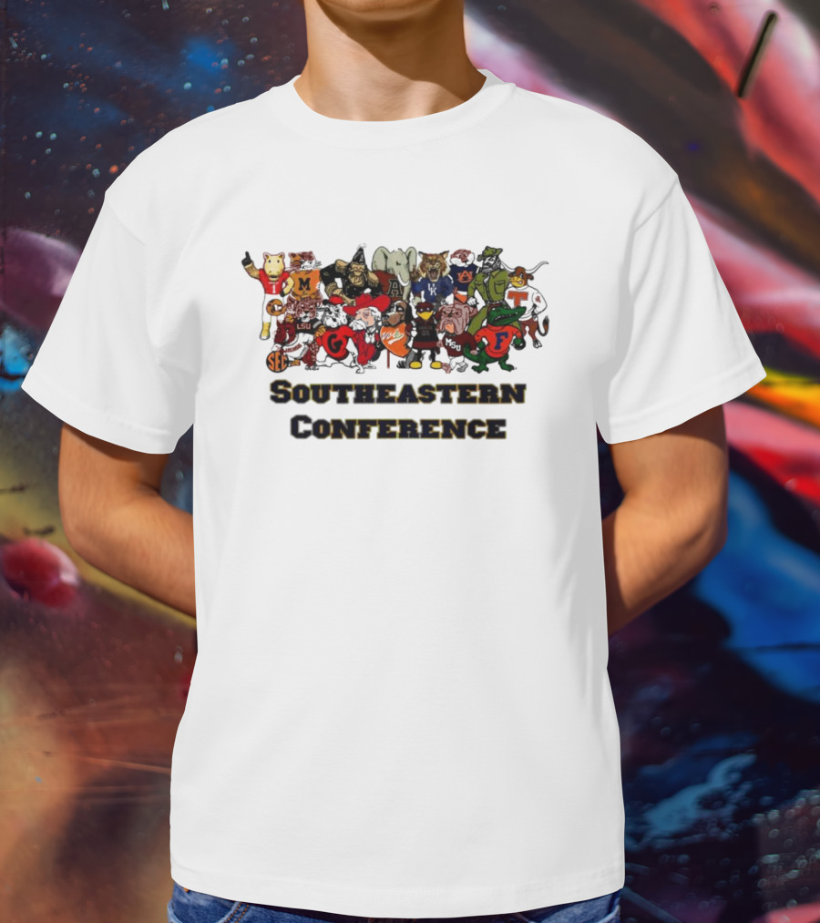 Southeastern Conference Mascots Collection T-Shirt