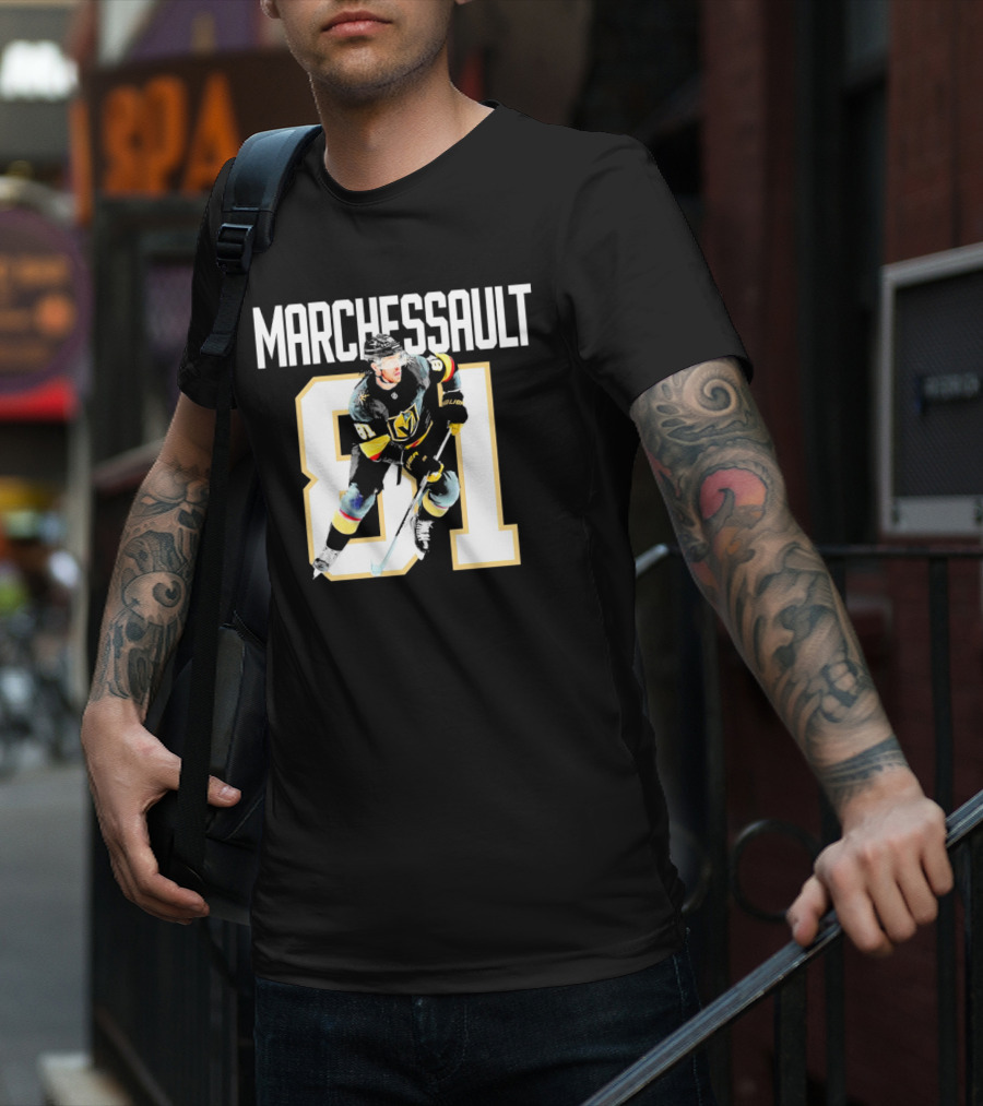 Vegas Golden Knights Marchessault 81 MVP T-Shirt