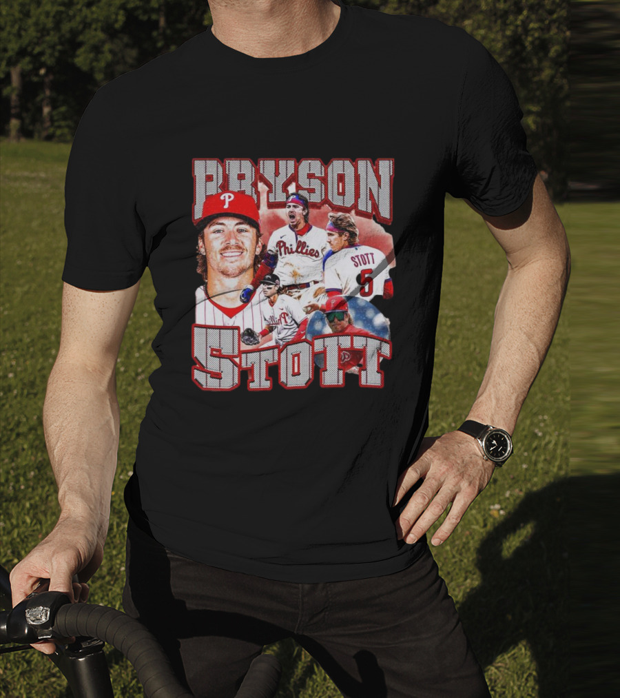 Bryson Stott Philadelphia Phillies Baseball Player T-Shirt