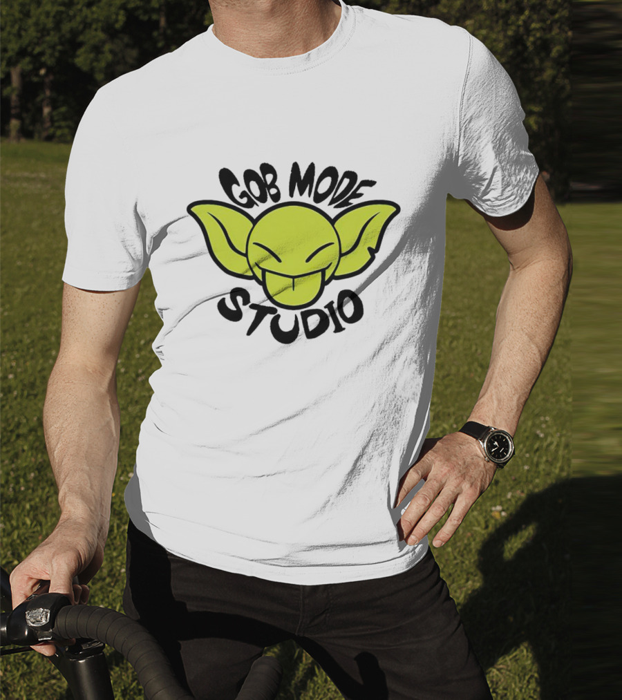 Goblin Gob Mode Studio Playful Green Face T-Shirt
