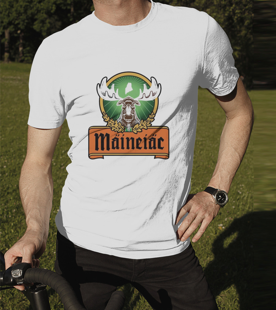 Jagermeister Maineiac Moose Maine T-Shirt