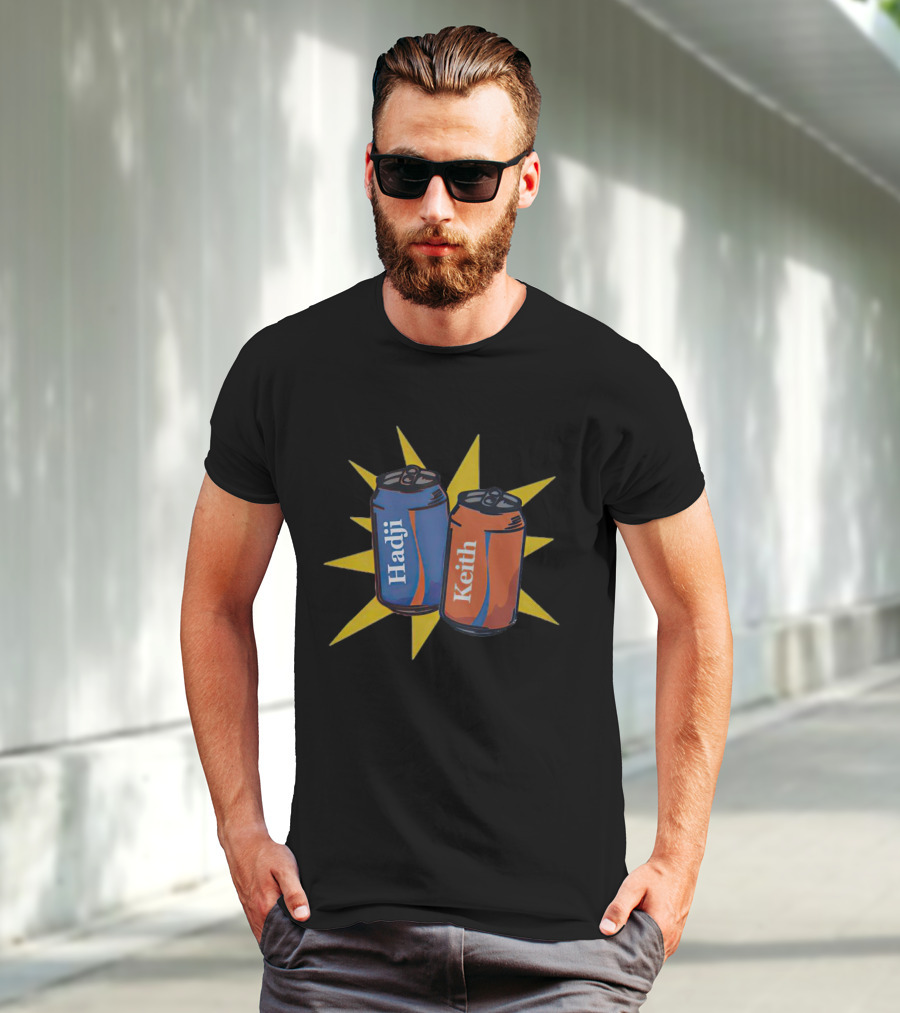 Hadji Keith Soda Cans Burst T-Shirt