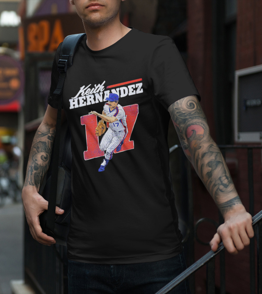 Keith Hernandez 17 New York Mets Baseball Legend T-Shirt