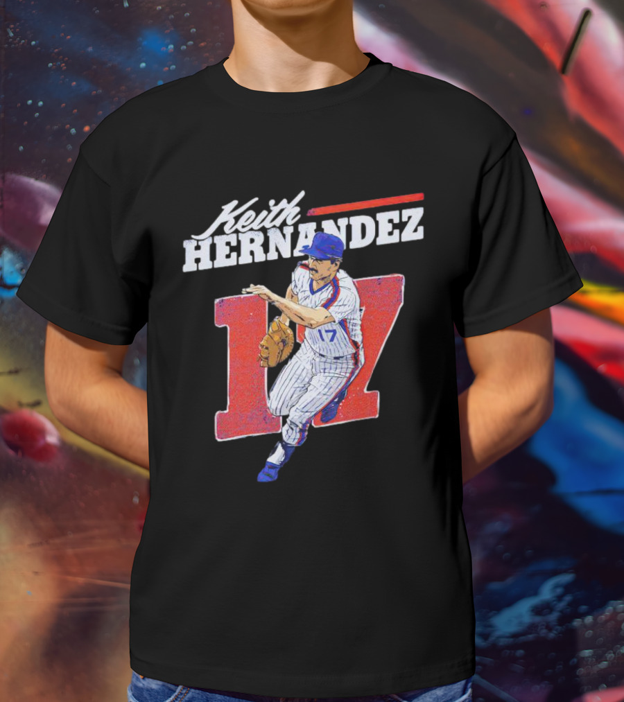 Keith Hernandez 17 New York Mets Baseball Legend T-Shirt