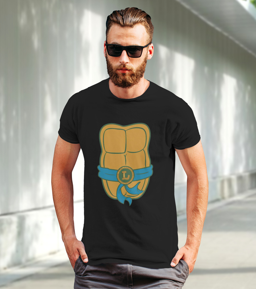 Leonardo Belt Turtle Shell Abs T-Shirt