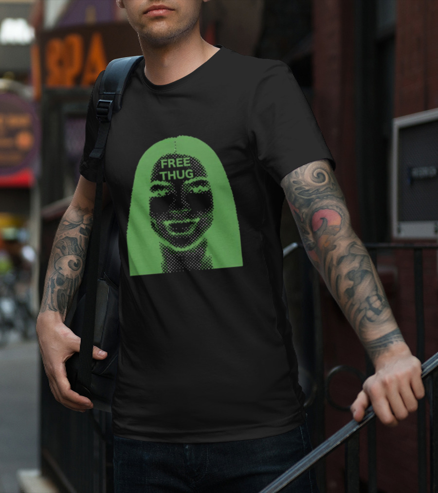 Mariah The Scientist Free Thug Green T-Shirt