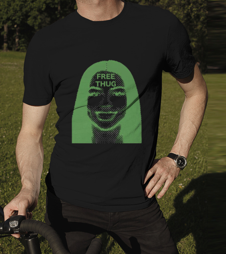 Mariah The Scientist Free Thug Green T-Shirt