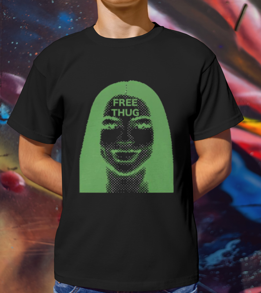 Mariah The Scientist Free Thug Green T-Shirt