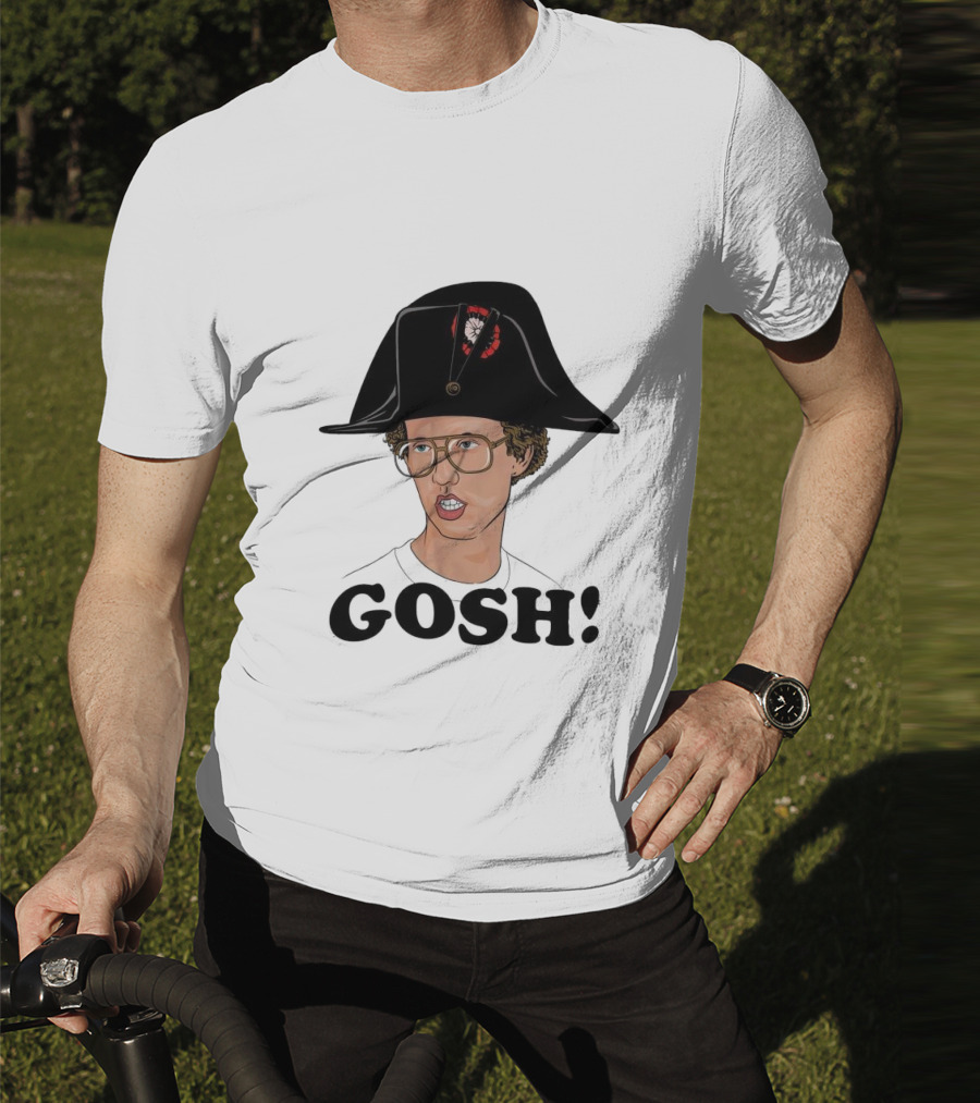 Napoleon Dynamite Gosh Wearing Napoleon Hat T-Shirt
