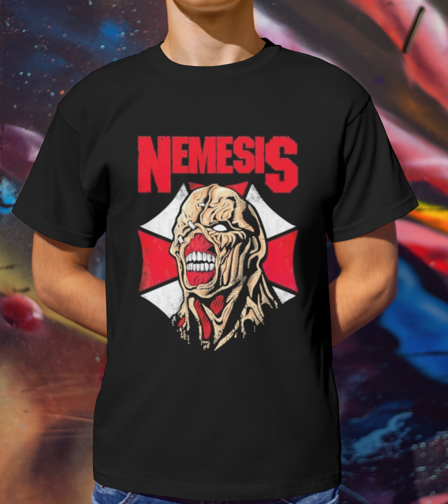 Nemesis Umbrella Biohazard Creature T-Shirt