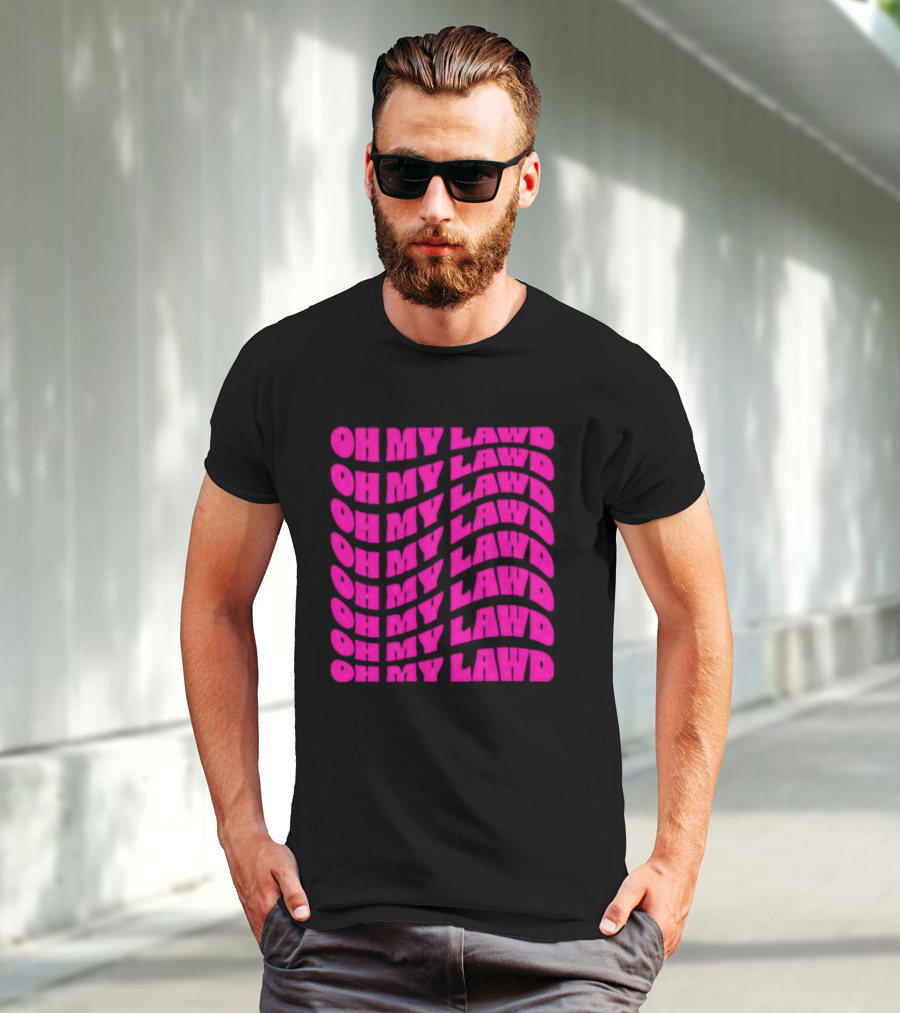 Oh My Lawd Repeated T-Shirt
