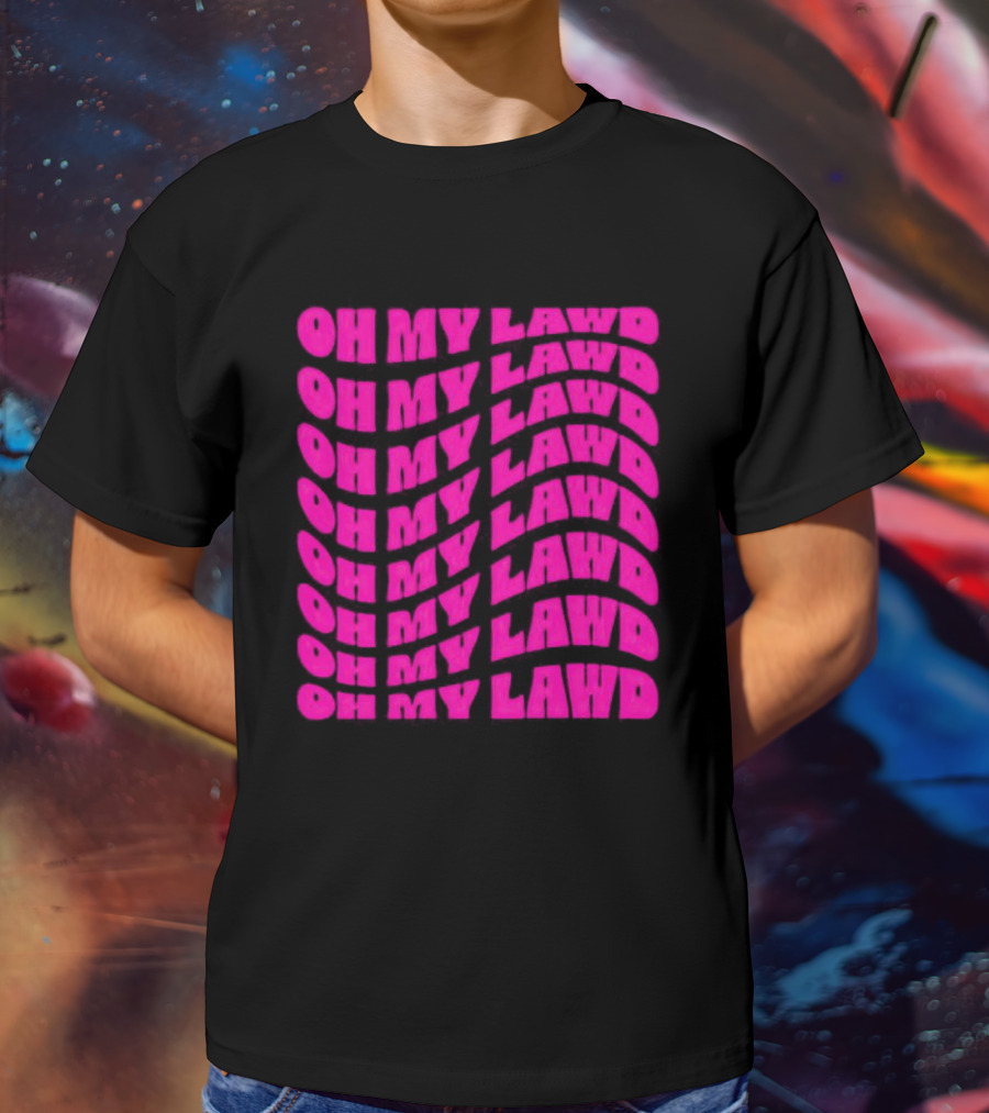 Oh My Lawd Repeated T-Shirt