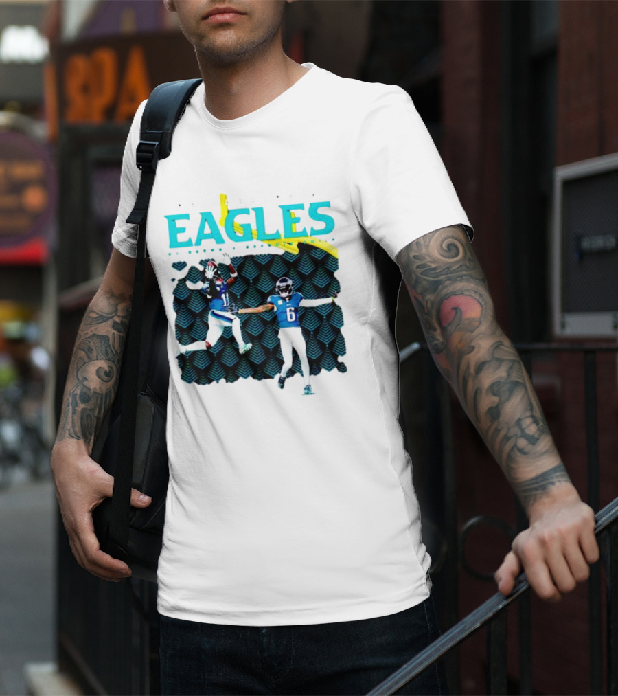Philadelphia Eagles AJ Brown X DeVonta Smith T-Shirt