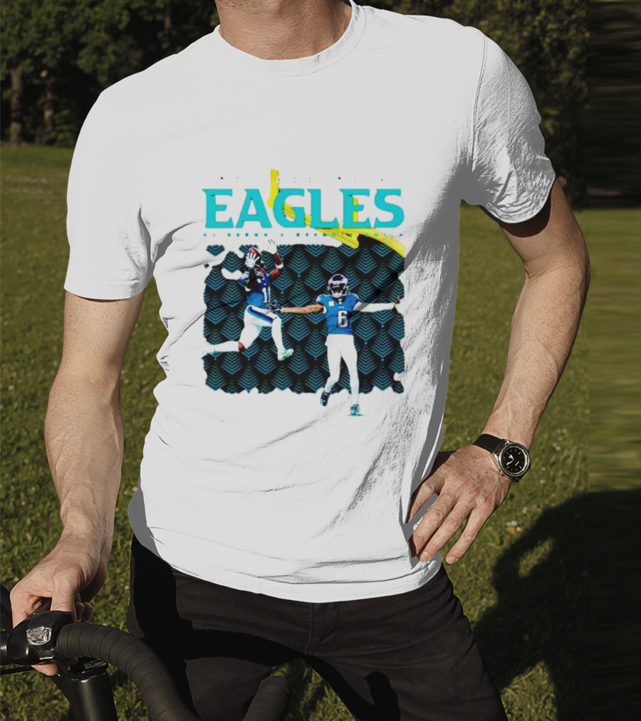 Philadelphia Eagles AJ Brown X DeVonta Smith T-Shirt