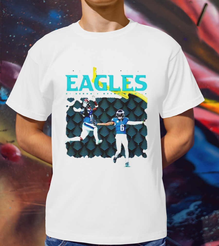Philadelphia Eagles AJ Brown X DeVonta Smith T-Shirt