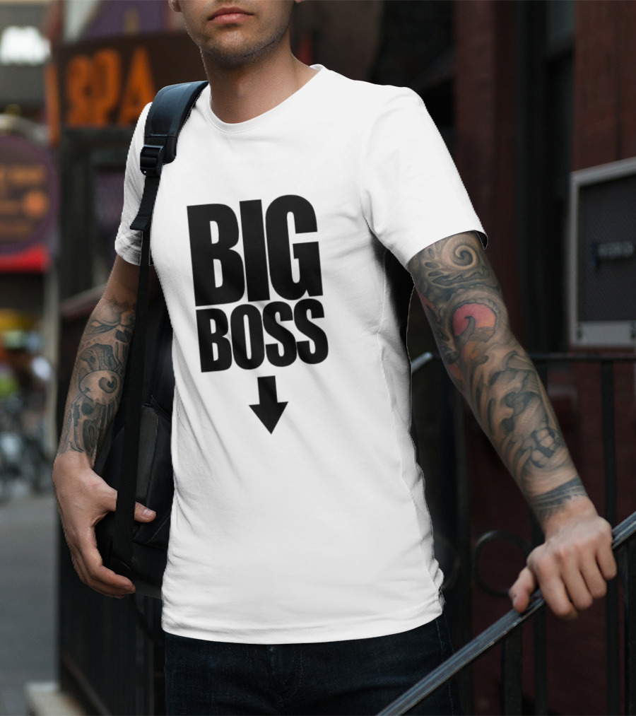 BIG BOSS Arrow Below T-Shirt