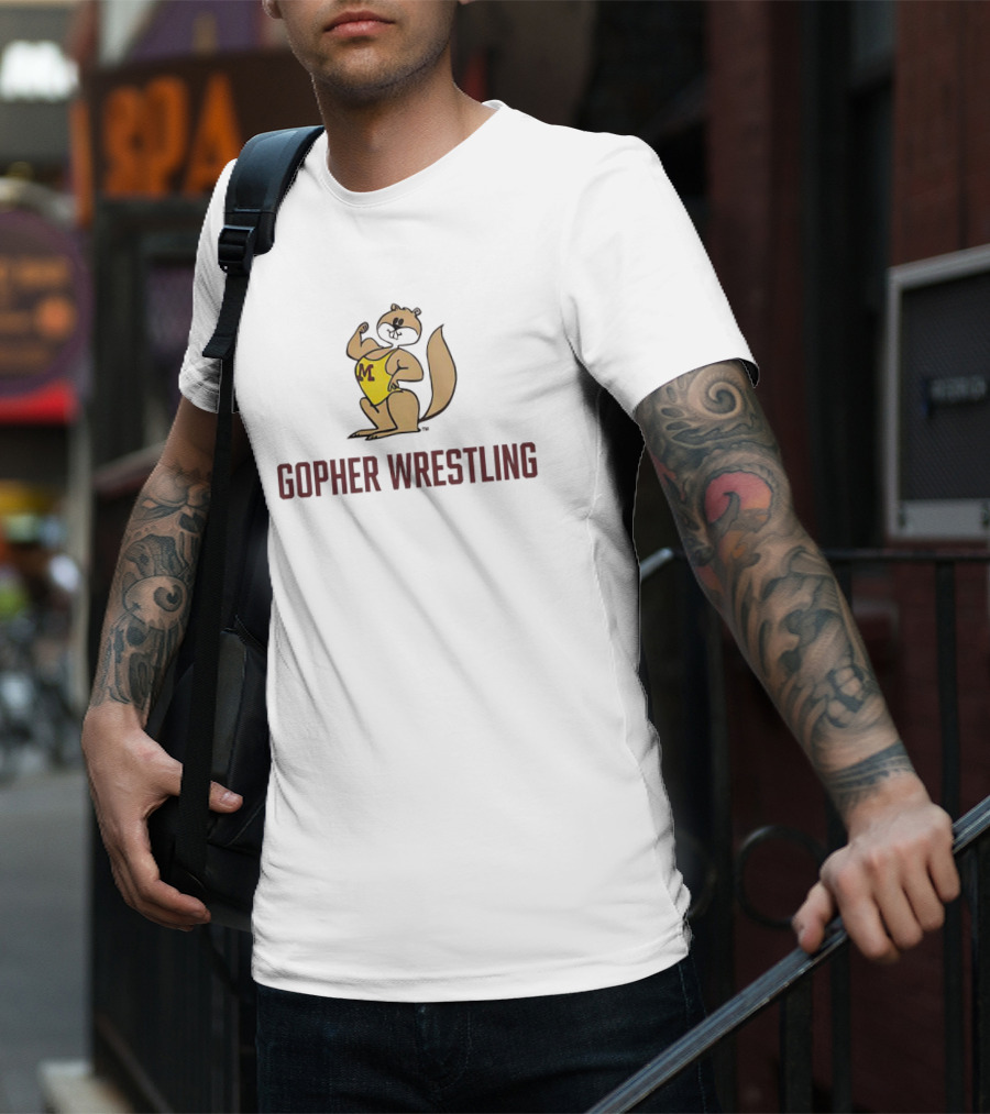 Goldy Gopher Wrestling Gopher Wrestling M T-Shirt