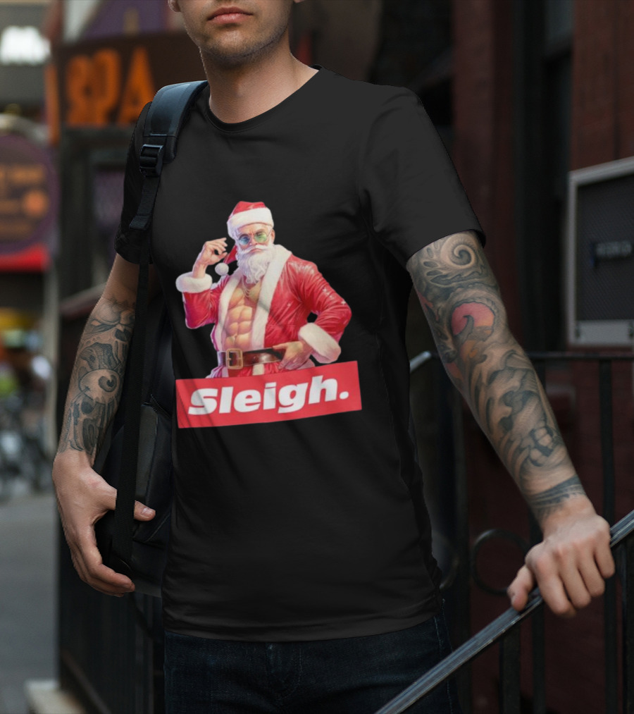 Sleigh Santa Christmas T-Shirt