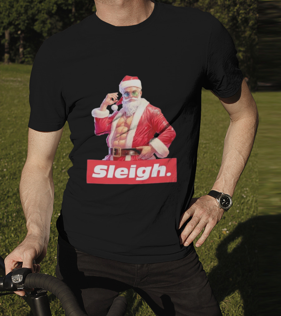 Sleigh Santa Christmas T-Shirt