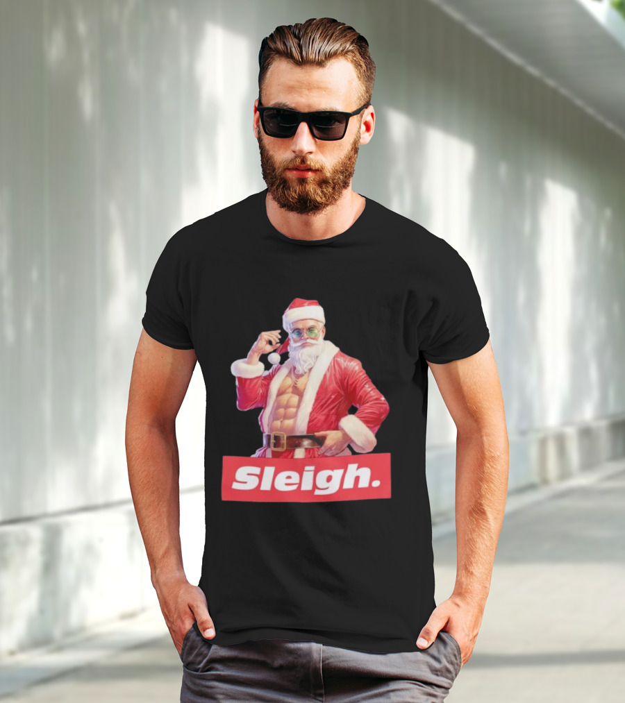 Sleigh Santa Christmas T-Shirt