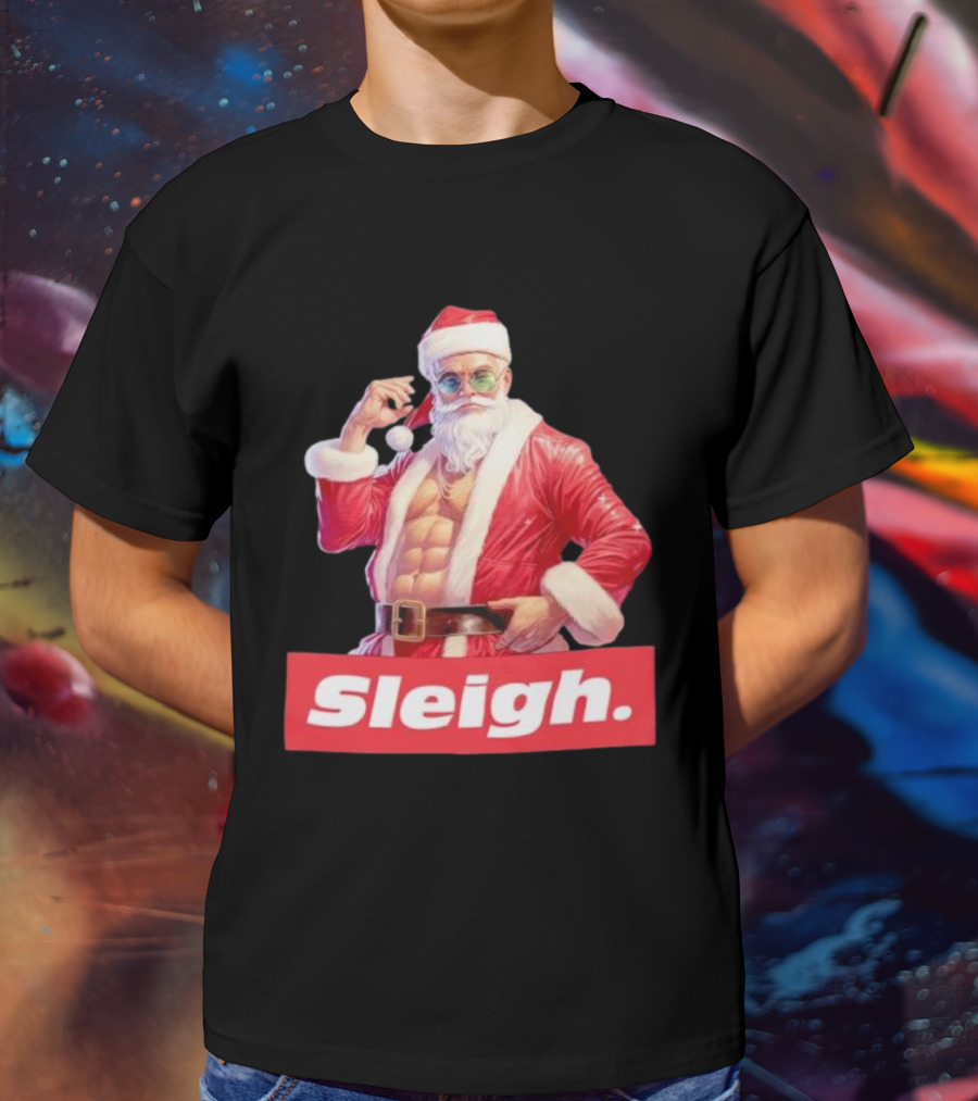 Sleigh Santa Christmas T-Shirt
