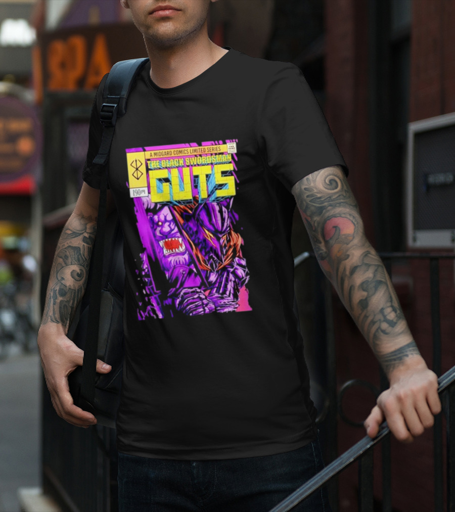 The Black Swordsman Guts A Midgard Comics Limited Series 190円 T-Shirt