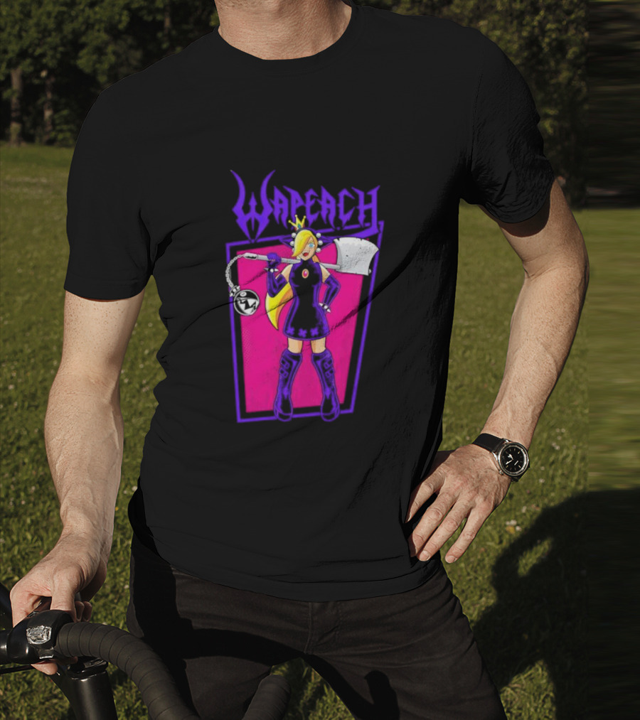 Wah Princess Wapeach Axe Mace Medieval Fantasy Warrior Princess T-Shirt