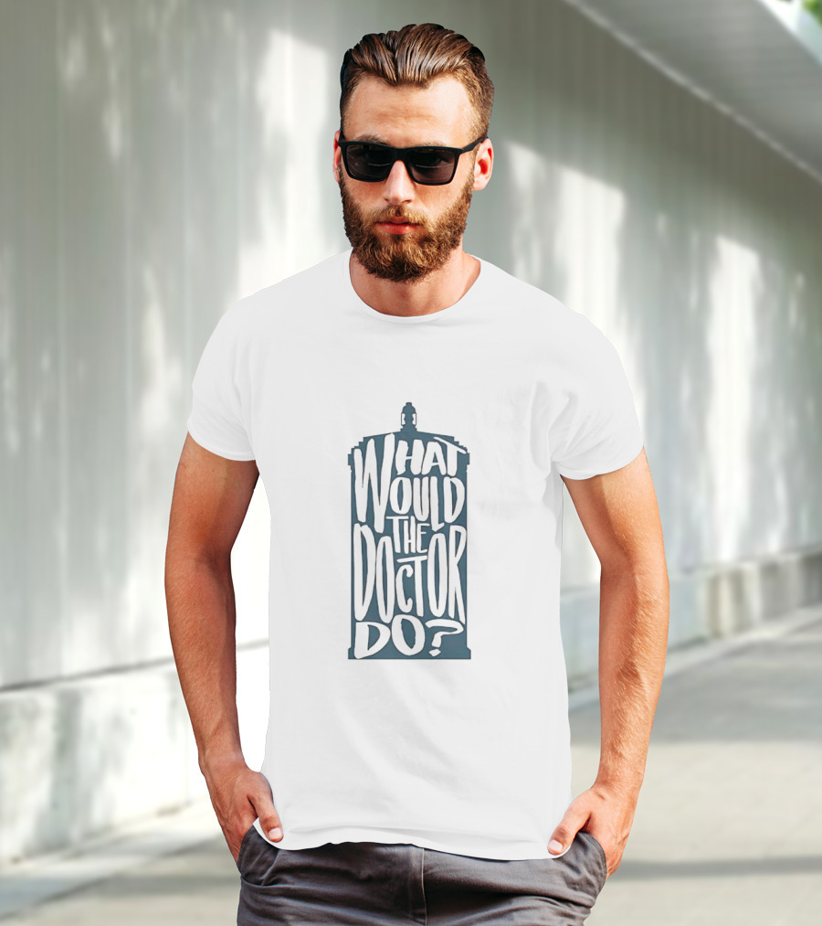 What Would The Doctor Do TARDIS T-Shirt
