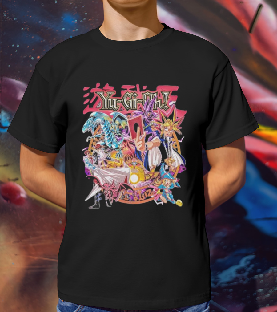 YuGiOh Duel Monsters Yugi Kaiba Joey Blue Eyes Dark Magician Exodia T-Shirt