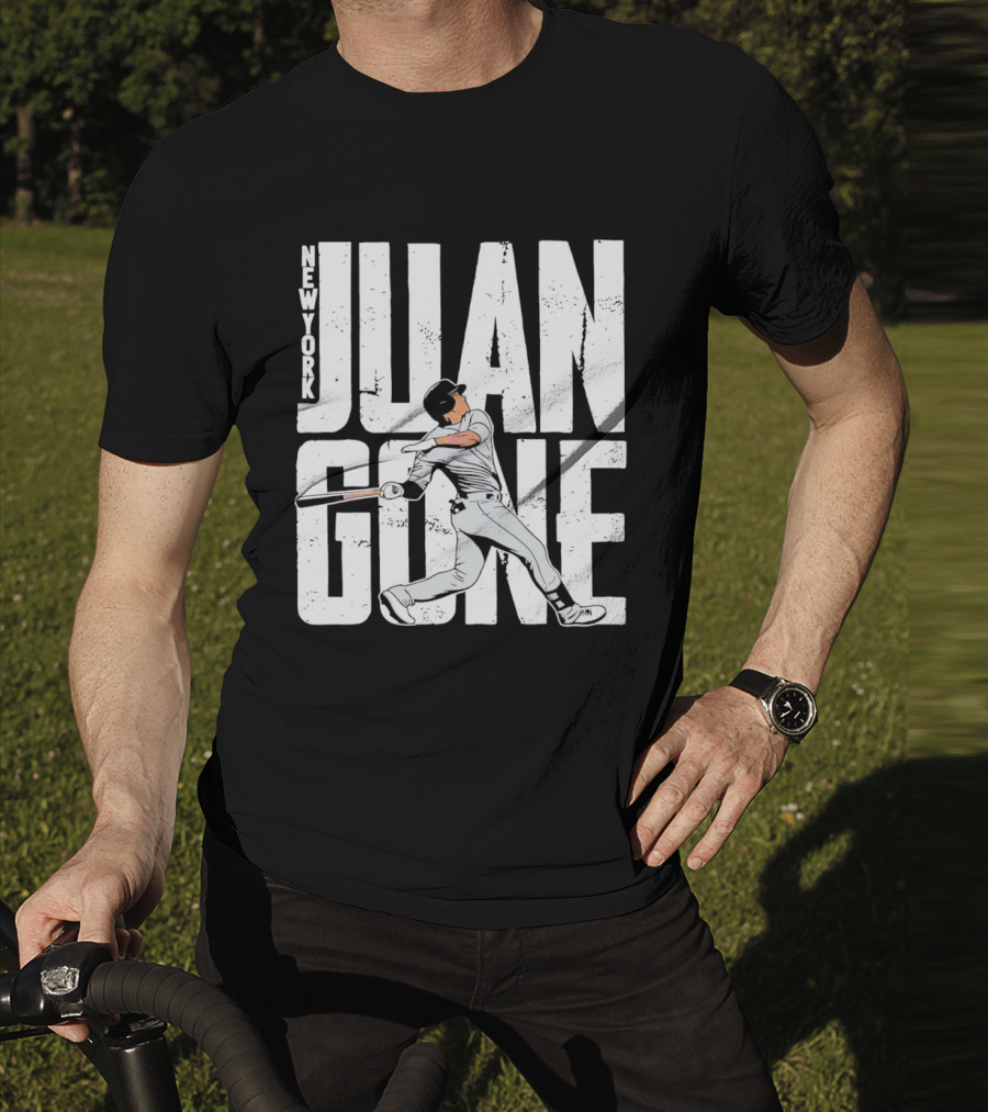 New York Juan Gone Baseball Swing T-Shirt