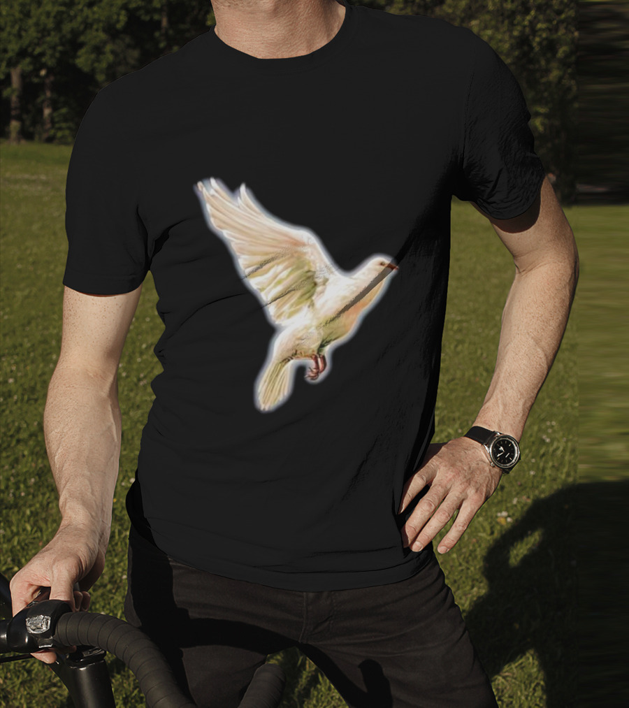 Psycho Peace Dream Dove In Flight T-Shirt