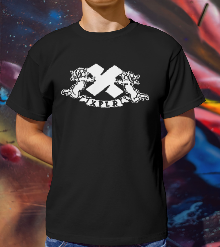 XPLR Angel Cherub Knit Emblem T-Shirt