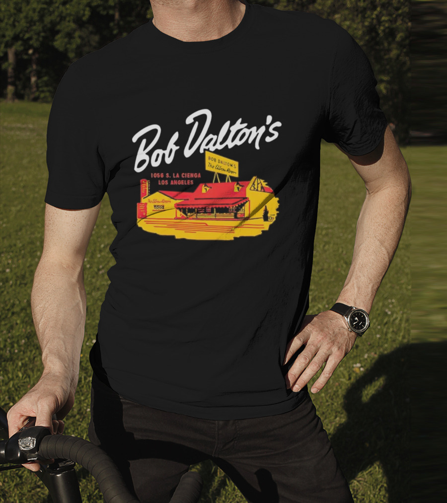 Bob Dalton’s 1056 S. La Cienega Los Angeles The Elbow Room Vintage Restaurant T-Shirt
