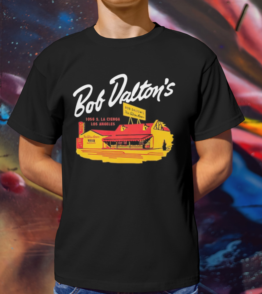 Bob Dalton’s 1056 S. La Cienega Los Angeles The Elbow Room Vintage Restaurant T-Shirt