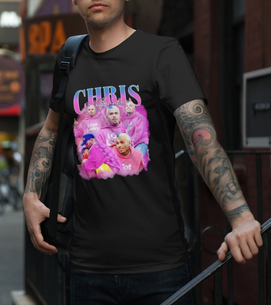 Chris Brown I Got Lucky Vintage T-Shirt