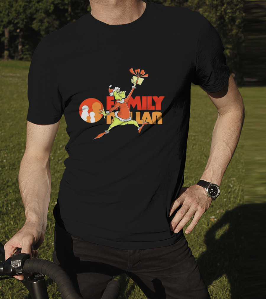 Grinch Family Dollar Christmas Gift T-Shirt