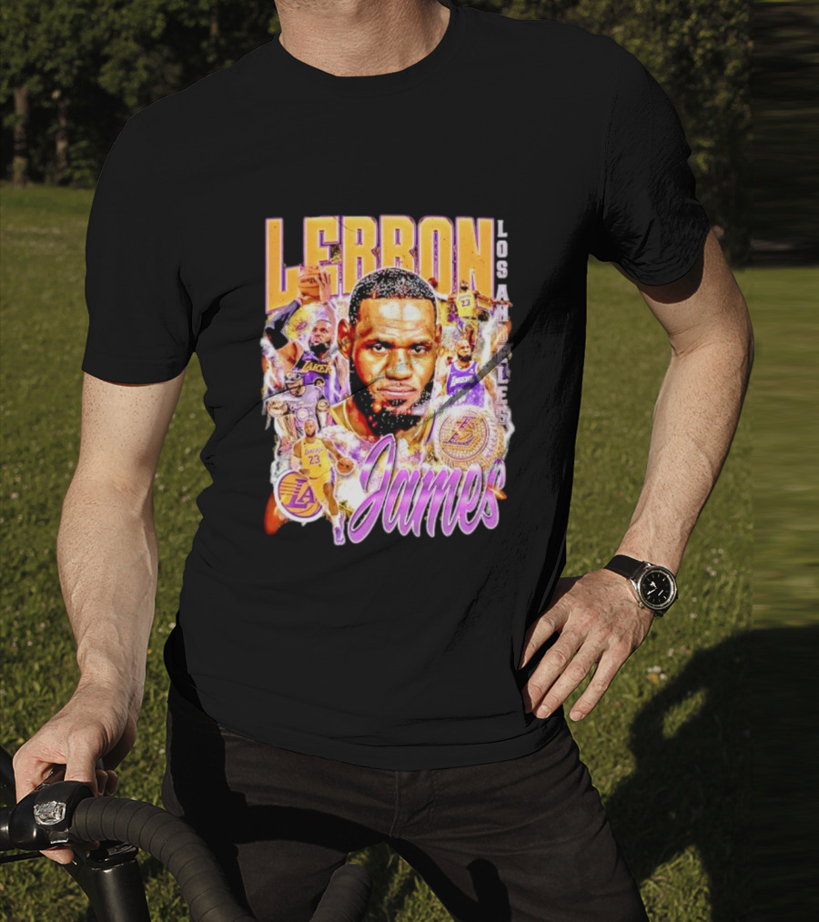 LEBRON JAMES LOS ANGELES LAKERS 23 ICONIC BASKETBALL LEGEND T-Shirt