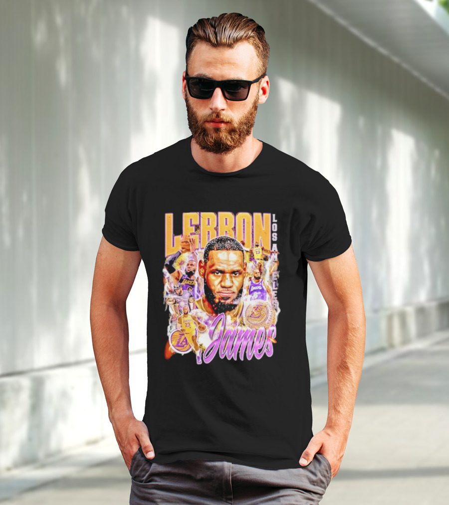 LEBRON JAMES LOS ANGELES LAKERS 23 ICONIC BASKETBALL LEGEND T-Shirt