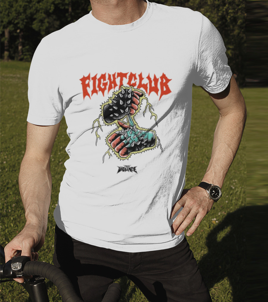 Fight Club Full Violence Fists And Gloves T-Shirt