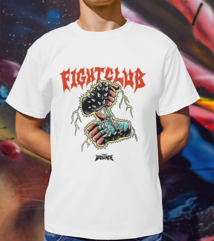 Fight Club Full Violence Fists And Gloves T-Shirt