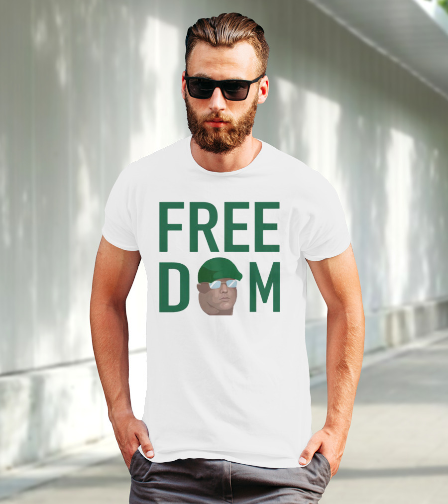 FREEDOM Kyle Pagan Green Hat Sunglasses T-Shirt