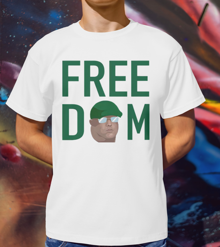 FREEDOM Kyle Pagan Green Hat Sunglasses T-Shirt
