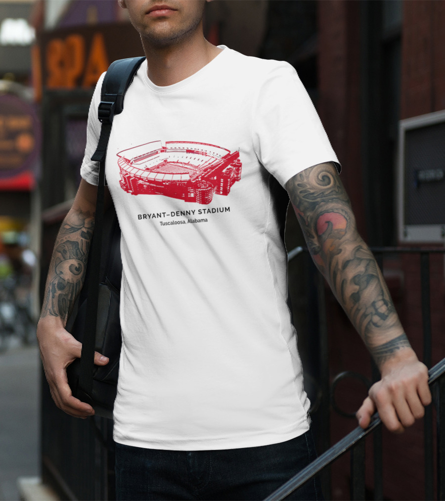Bryant Denny Stadium Tuscaloosa Alabama NCAA T-Shirt