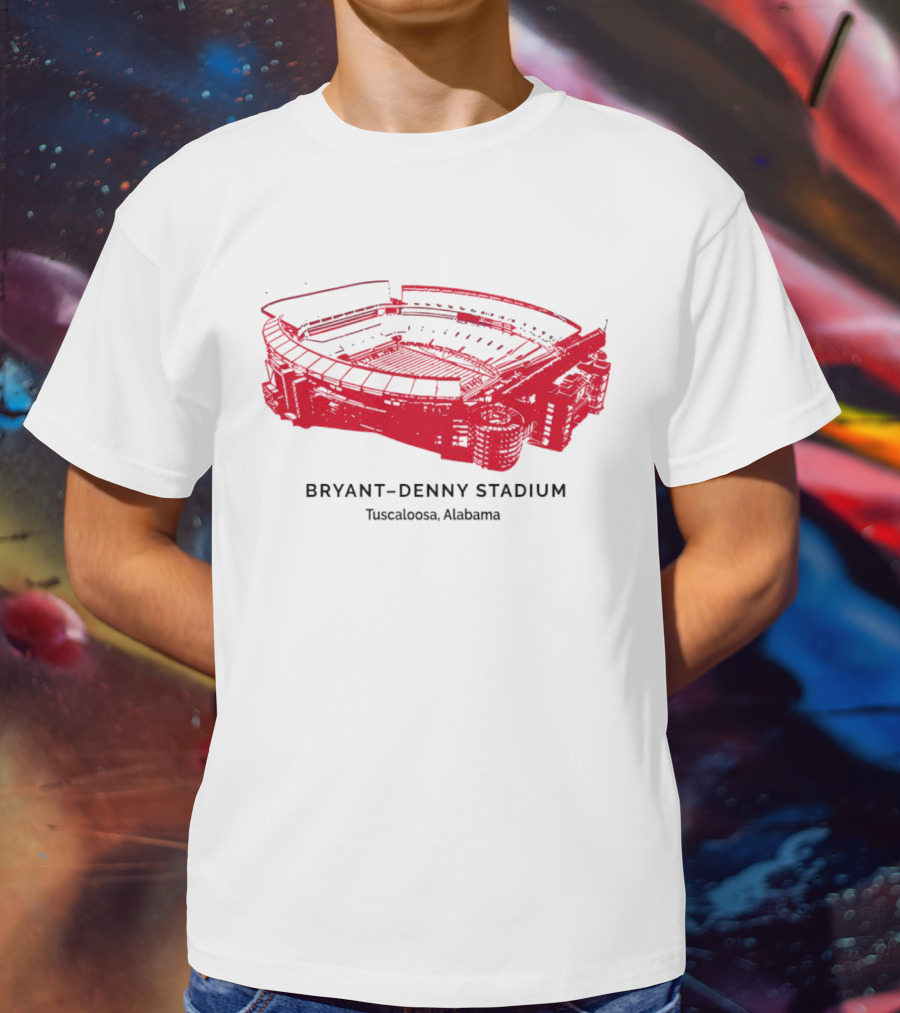 Bryant Denny Stadium Tuscaloosa Alabama NCAA T-Shirt