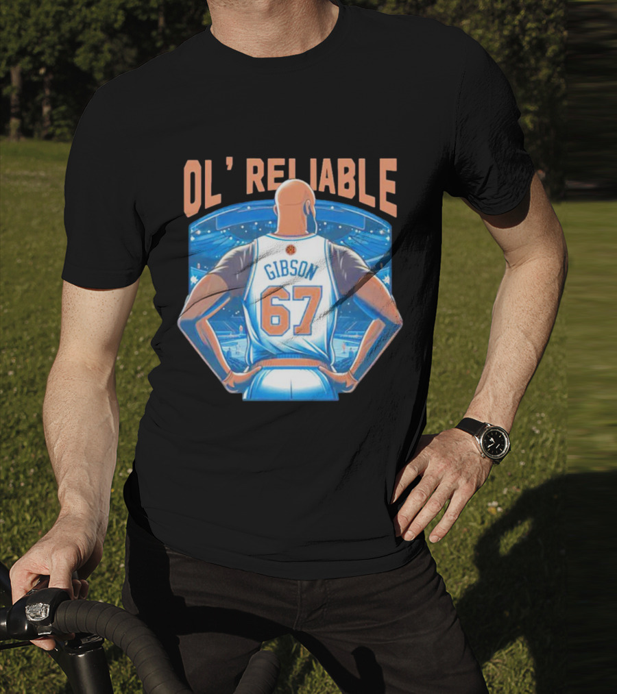 Gibson Ol' Reliable 67 Basketball Arena Scene T-Shirt