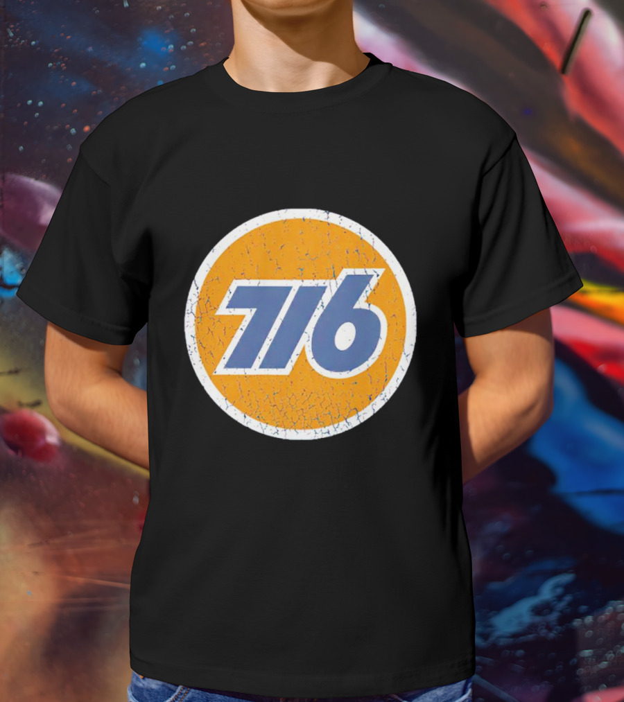 Union 76 Vintage Style 76 Gas Station Iconic T-Shirt