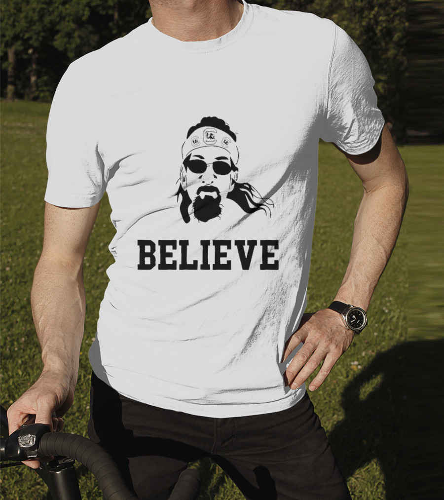 Carlton Thompson South Carolina Gamecocks Believe Iconic Fan T-Shirt