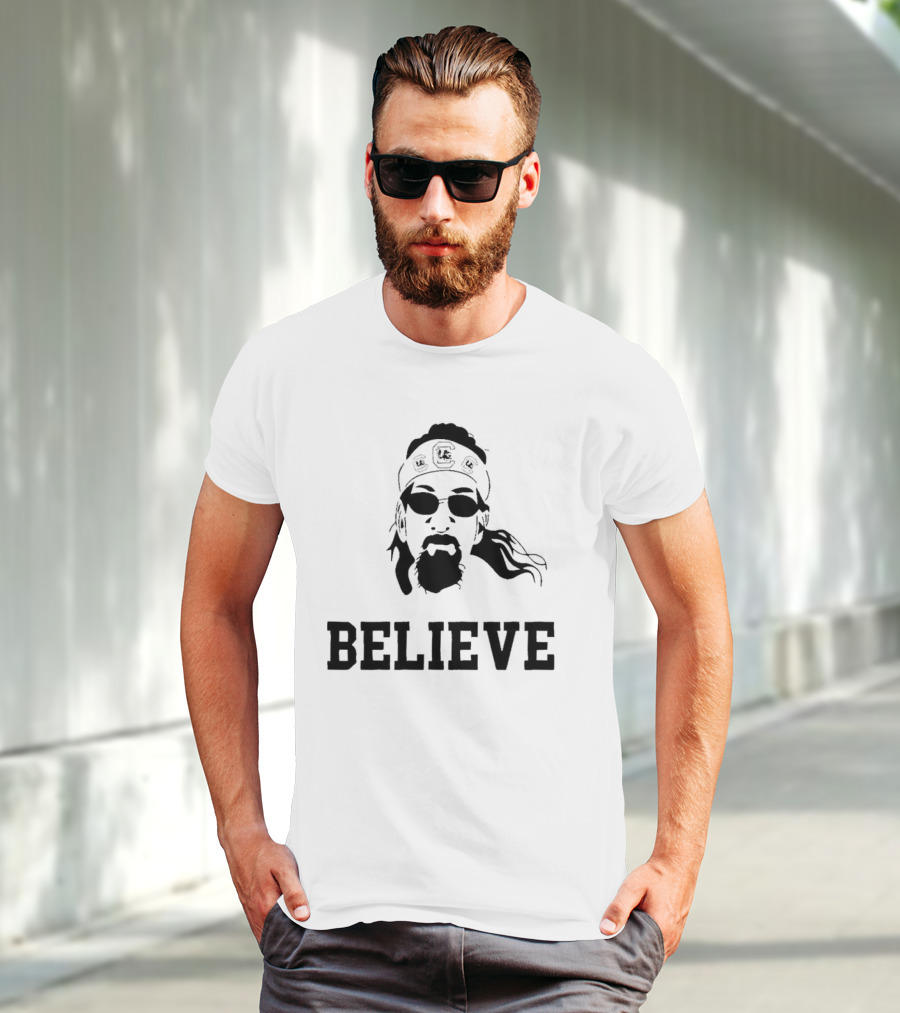 Carlton Thompson South Carolina Gamecocks Believe Iconic Fan T-Shirt