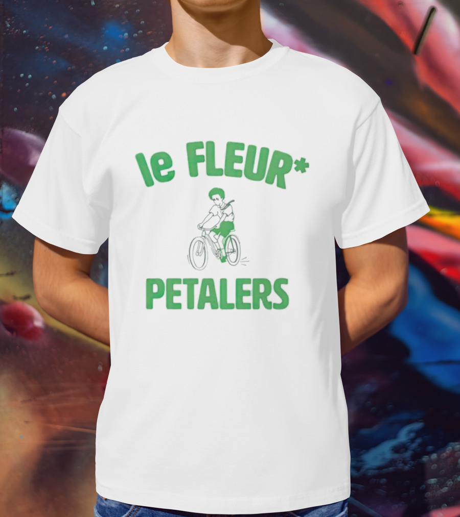 Le Fleur Petalers Bicycle Rider T-Shirt
