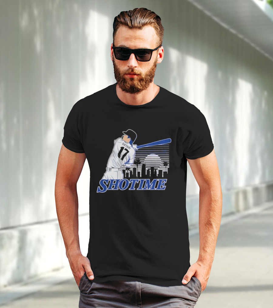 SHOHEI OHTANI SHOTIME 17 Skyline Batter T-Shirt
